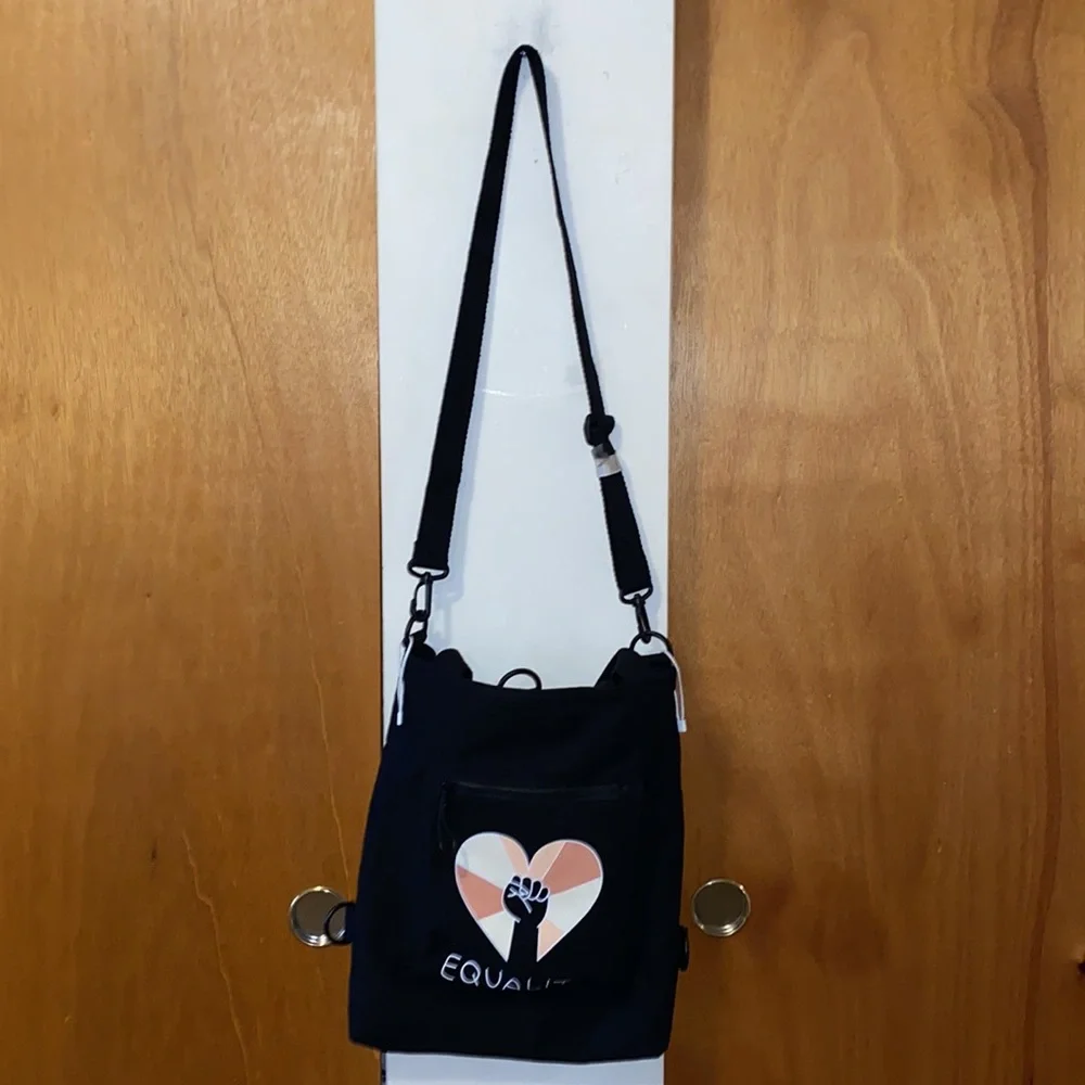 ♣️NWT Equality w/Fist Canvas Tote/Shoulder Bag